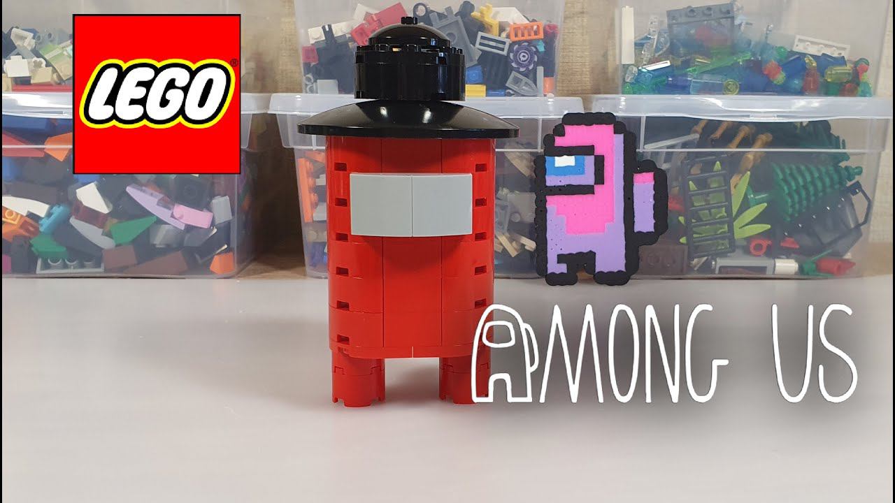 LEGO Among Us САМОДЕЛКА - КАК ПОСТРОИТЬ СВОЕГО ЧЛЕНА ЭКИПАЖА