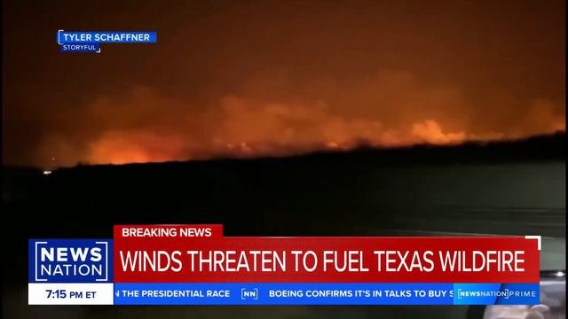 Firefighters Battle The Largest Wildfire In Texas History | NewsNation Prime