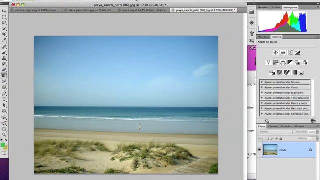 Curso de photoshop: 64. Herramienta degradado en Photoshop