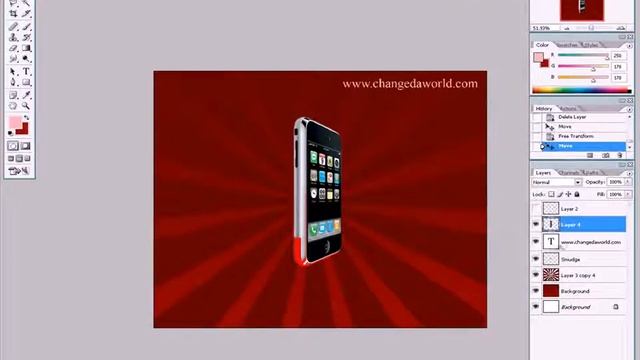Adobe Photoshop cs2 TutorialPart II www changedaworld com clip9