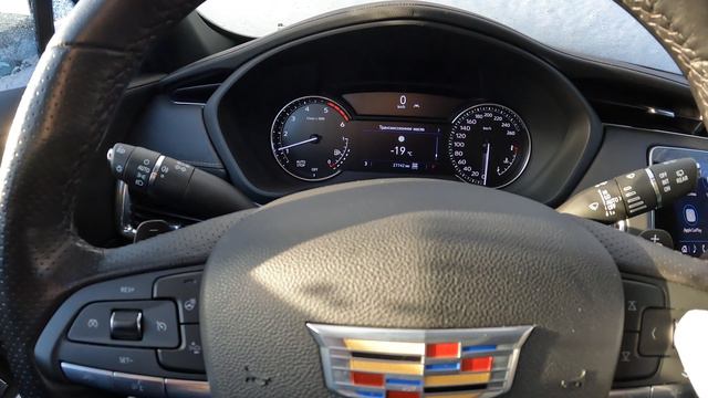 Cadillac diesel cold start with -20C