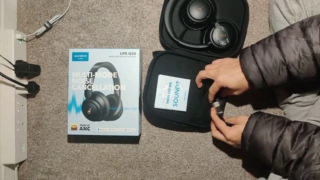 Soundcore Q30 amazon unboxing 2020