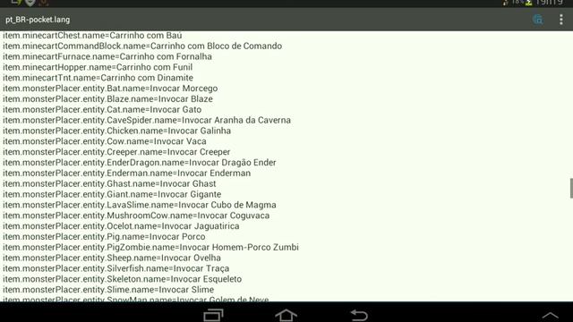 Coisas secretas mcpe 0.12.1