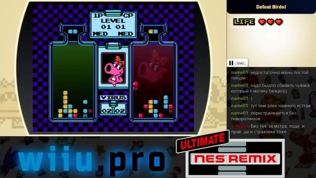 Стрим игры Ultimate NES Remix 3DS  прохождение 1часть