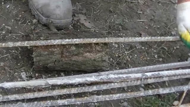 Простой совет о НЕОБХОДИМОСТИ чистки арматуры от налипшего бетона .