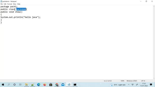 Package in java|package kya Hota hai|Introduction to Package in Java|How to create package in Java