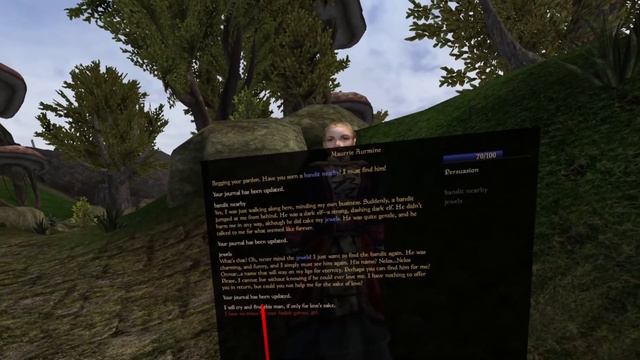 Morrowind in VR! Seyda Neen to Balmora (little detour to Pelagiad)