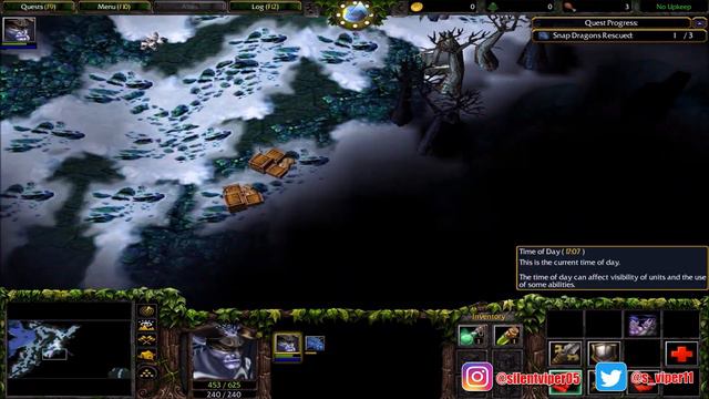 The Flight from Icecrown - The Frozen Tides EP1 : Warcraft 3 Custom Campaign