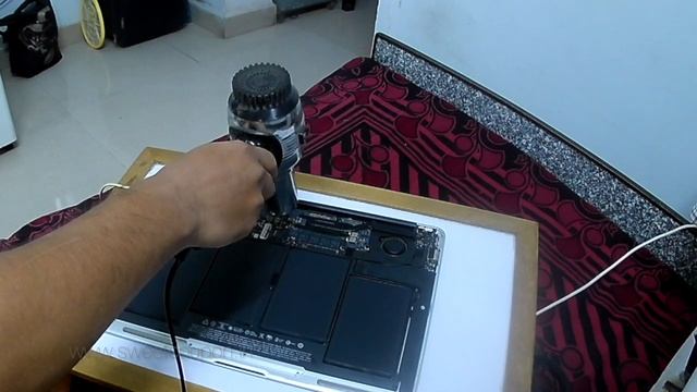 Trick to start mac with hairdryer | macbook air not turning on