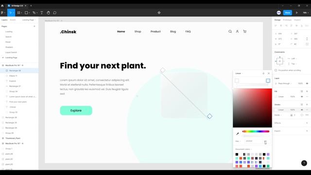 Figma Web Design Tutorial | Smart Animation