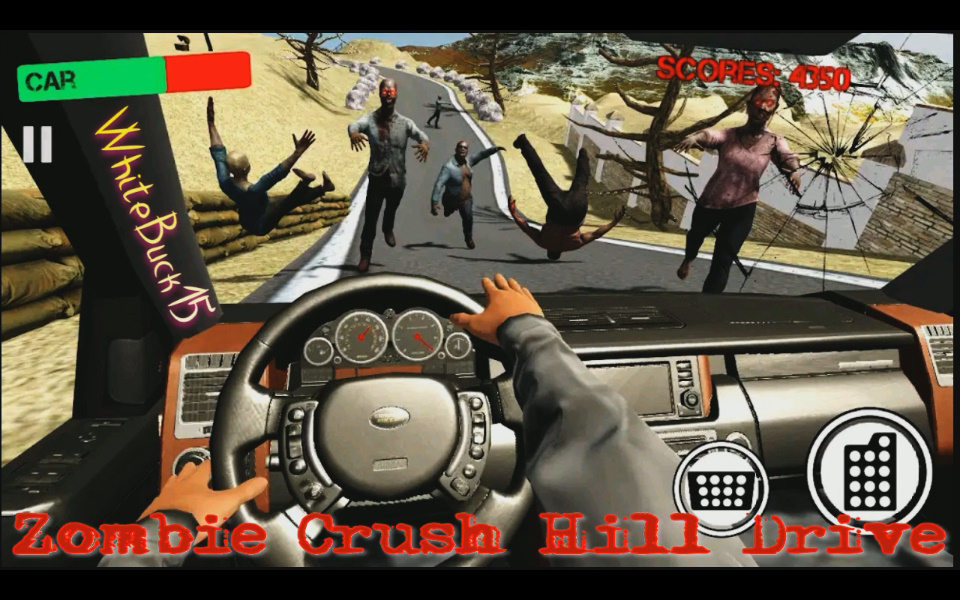 Zombie Crush Hill Road Drive
