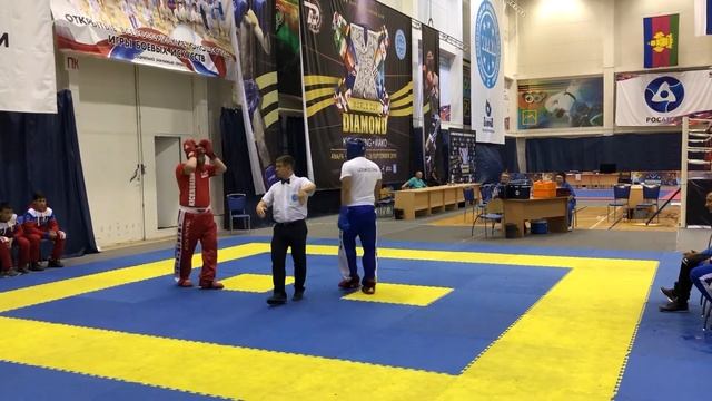 Кикбоксинг. World Cup Diamond X 2019г, г.Анапа, финал лайт контакт, Александр Кшенский.