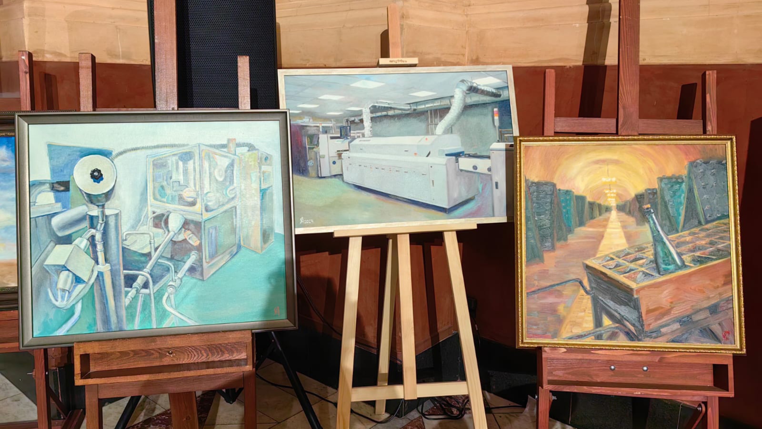 В Москве открылась выставка картин Анны Горчаковой «Заводы России»