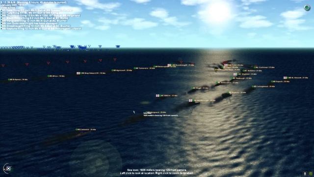 Dogger Bank Full Fleet Battle 1915 - British Royal Navy Grand Fleet - SES Jutland WW1