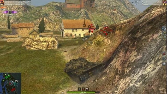 ЧИТЕР-ИГРОК СНОСИТ БК ВРАГАМ НА Kpz 70 | WOT BLITZ
