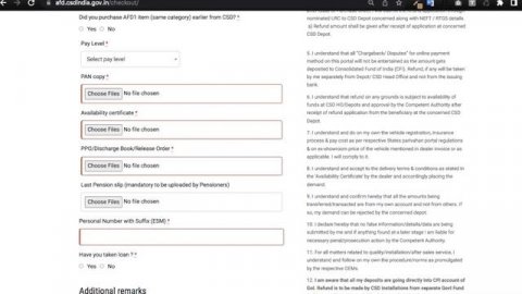How I purchased my TVS Ntorq from CSD Canteen