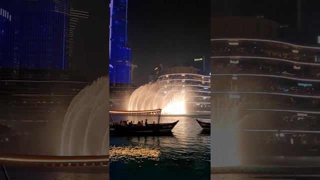 Незабываемый вечер в Дубае 🌃 ОАЭ 🇦🇪 #путешествие #дубай #оаэ