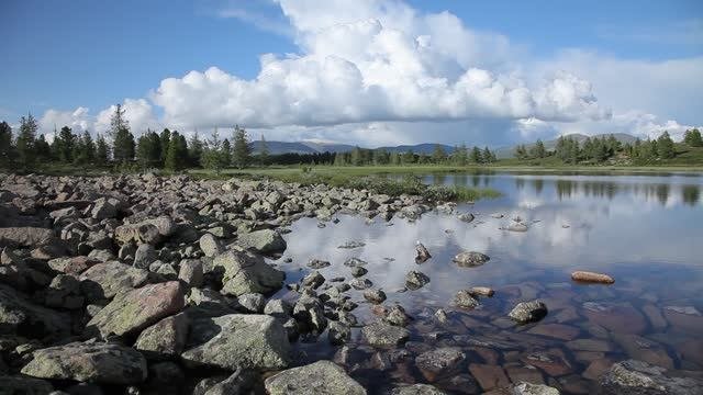 Утро в горах