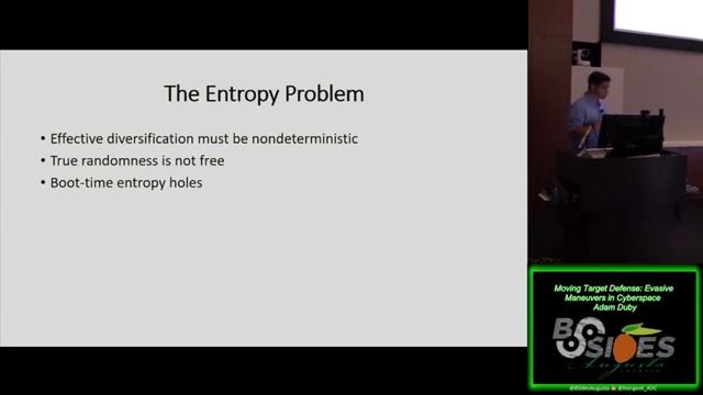 Adam Duby - Moving Target Defense Evasive Maneuvers in Cyberspace