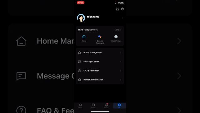 How to delete account in Smart Life?