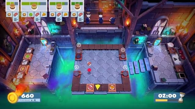 Overcooked 2 | Level 3 - 2 | 2 players | 4 stars