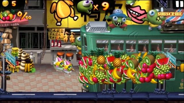 Zombie Tsunami - Weekend Mission Edition Eat 180 Pieces of Fruit With The Ninja Zombies