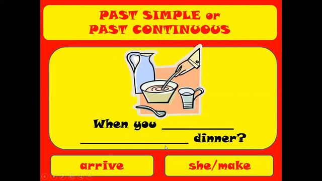 Simple Past vs Past Continuous: Teens 2 and 3, Pre int and Int, Pre Teens 2, 3 and Int Teens