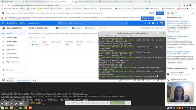 Hello word en Kubernetes