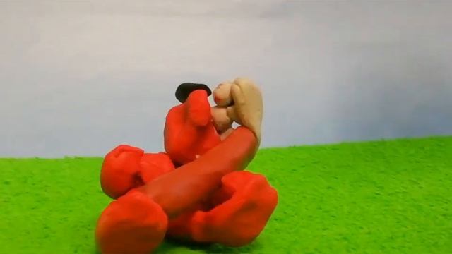 грабли жесть #анимация #2023 #animation #пластелин #мем #кек #1k