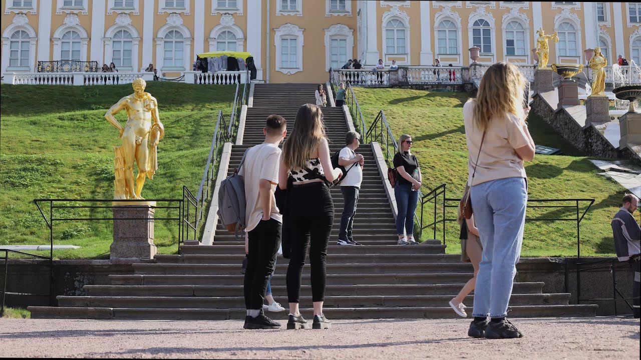Летняя прогулка по Петергофу #Timelapse #Canon6dmark2
