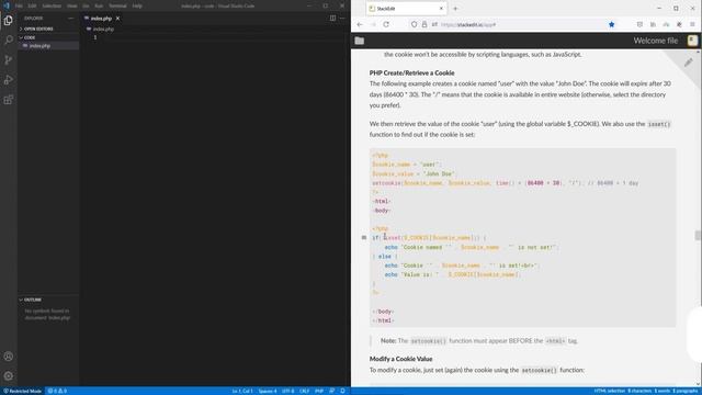آموزش پیشرفته php - کار با کوکی ها