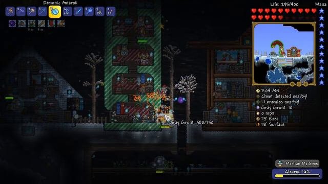Terraria 1.3.4 | Golem Fights, Beetle Armour & Martians! | Christmas Playthrough [Episode 18]