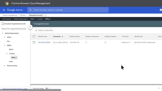 Chrome Browser Demo: Using Chrome Browser Cloud Management in your Enterprise
