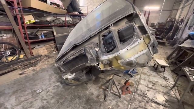 Реставрация Mercedes w140 . Пустили японский кузов под дрель !