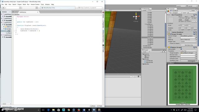 Matching Game Tutorial 03
