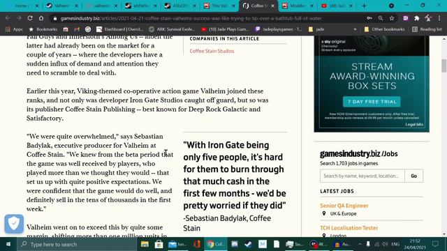 VALHEIM HEARTH AND HOME UPDATE Wont Be Releasing Soon! Valheim Helped By Rust? 1000 Player MMO?
