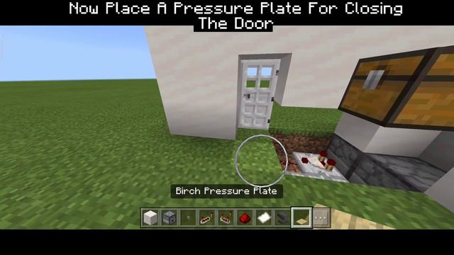 MINECRAFT HOW TO MAKE A KEY CARD DOOR LOCK IN BEDROCK | MINECRAFT DOOR LOCK TUTORIAL |