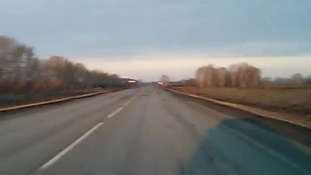 Трасса Новосибирск-Половинное Краснозерский район