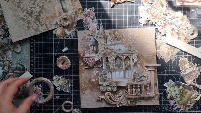 Видео урок по созданию холста из коллекции Alchemy of Art