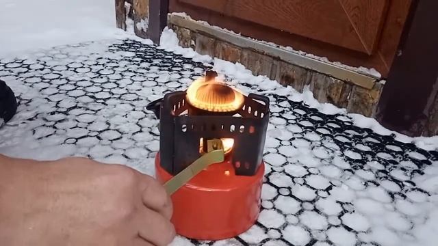 Новый примус Дастан. Первый запуск. New primus Dastan. The first launch.