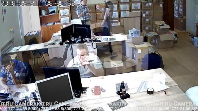 Пример записи с WIFI камеры Ps-link VNCB01