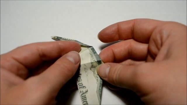 Money BUNNY PLAYBOY Origami Dollar Tutorial DIY Folded