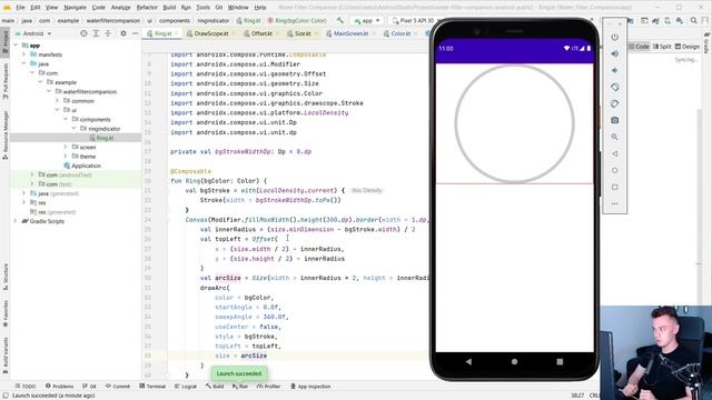 Android Jetpack Compose Jumpstart | 06. Custom Ring Composable