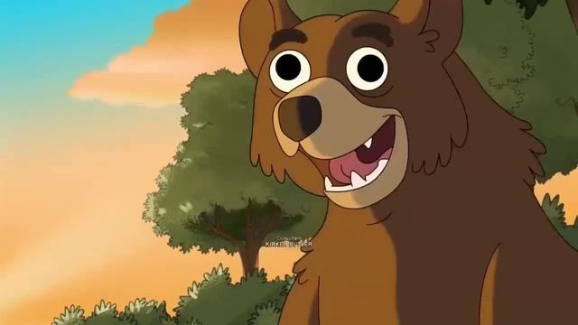 Bear eats frog (HB E06)