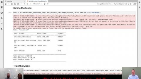 AI/ML on Red Hat OpenShift demo: NLP