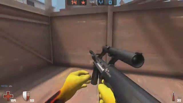 Игра 1 на 1 под музыку контра сити