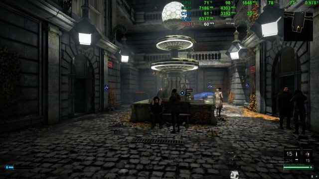 Deus Ex  Mankind Divided Screen Space Ray Tracing  1440p + GTX 1070ti