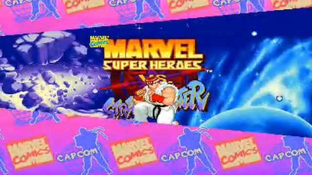 Marvel Super Heroes Vs. Street Fighter - Norimaro-Ryu Playthrough 1/2