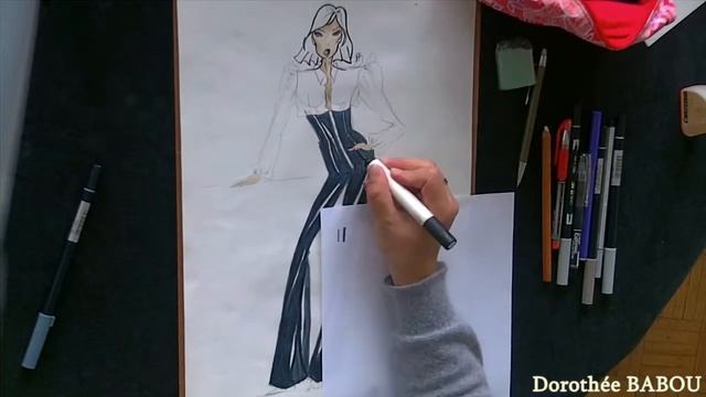 как сделать дизайн одежды by french designer ( lesson 4 )
