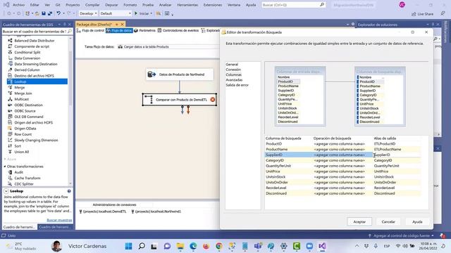 Primera clase de Integration Services